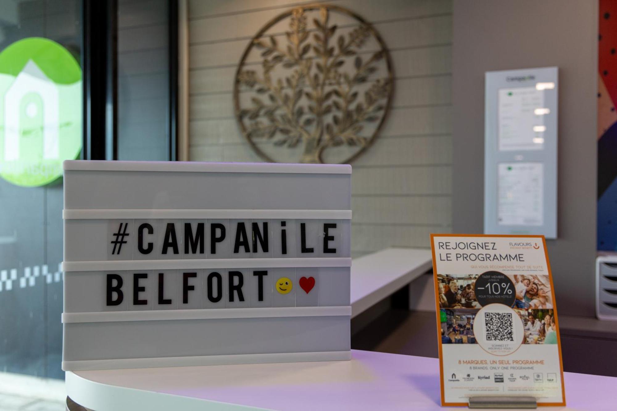 Campanile Belfort Montbeliard - Gare La Jonxion. Meroux Eksteriør billede