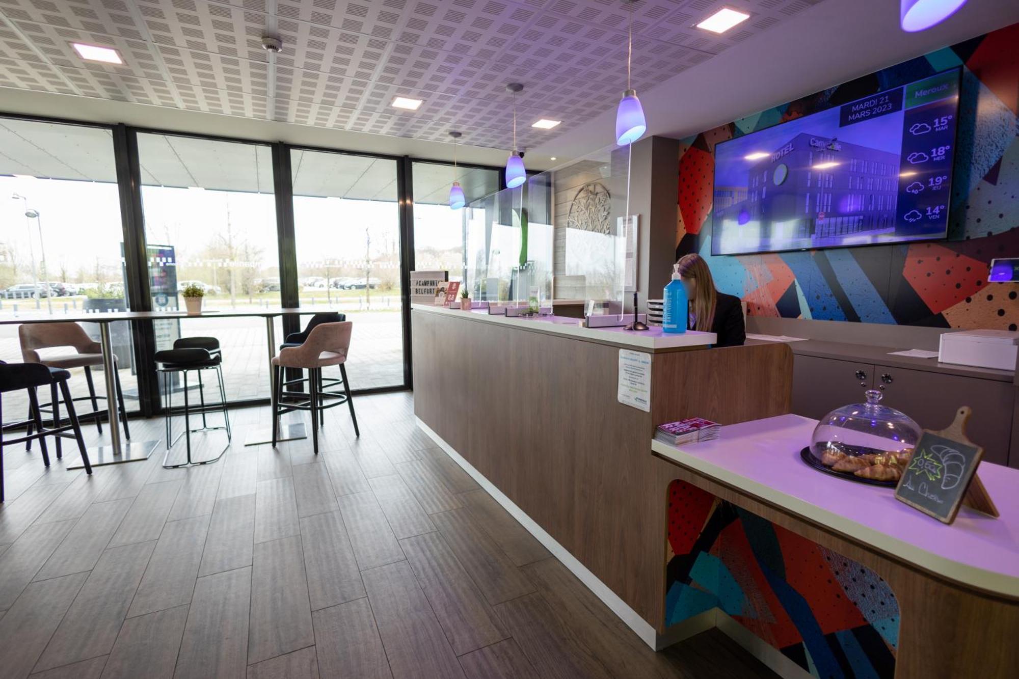 Campanile Belfort Montbeliard - Gare La Jonxion. Meroux Eksteriør billede